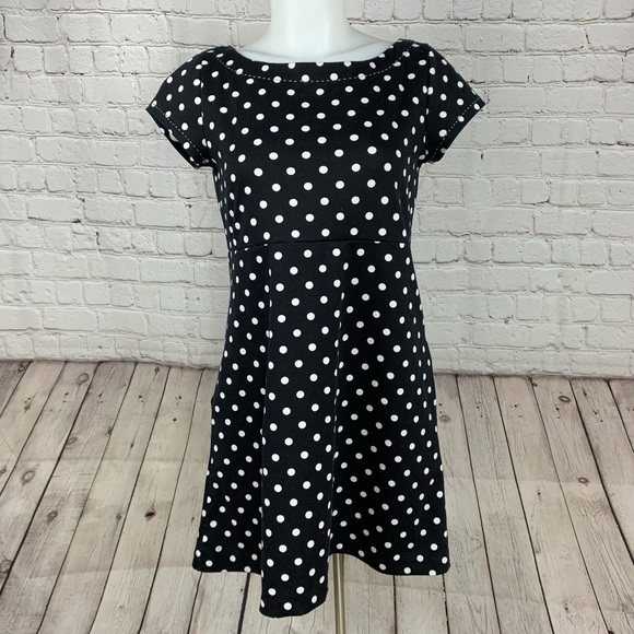 Anthropologie 9-H15 STCL Polka Dot Dress - Picture 2 of 3